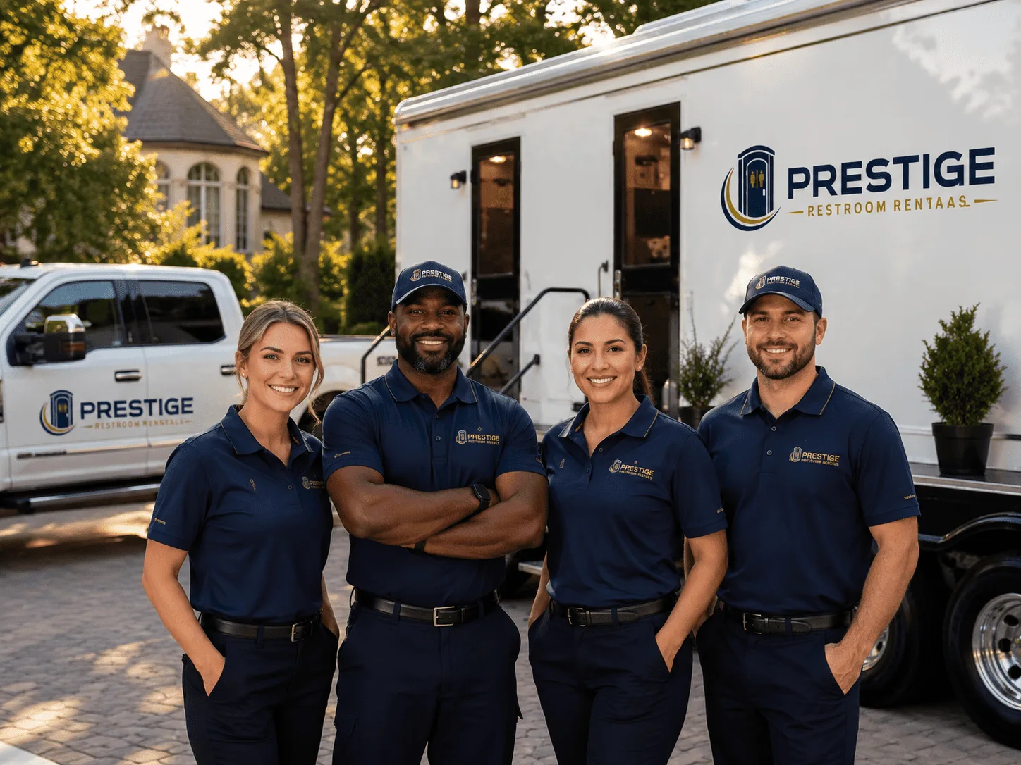 Trusted Luxury Portable Restrooms company in Martindale, TX